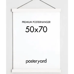 Posterleiste Weiß 51 cm Kostenloser Versand