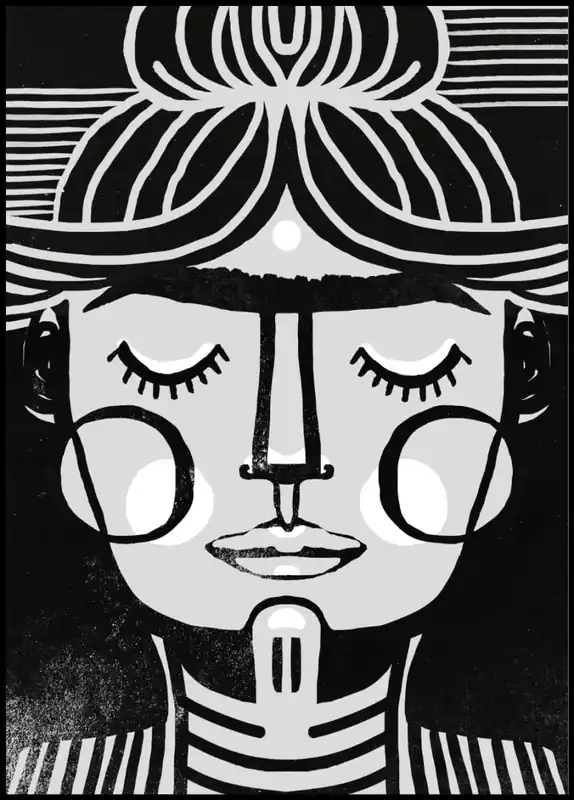 Dreaming Frida Poster by treechild Garantierte Lieferung
