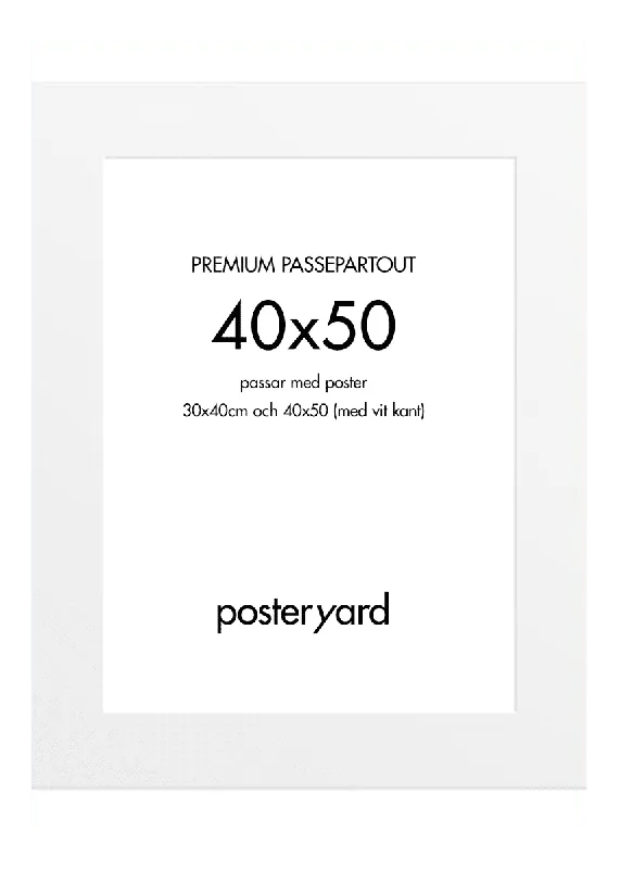 Markenprodukt Passepartout 40×50 cm
