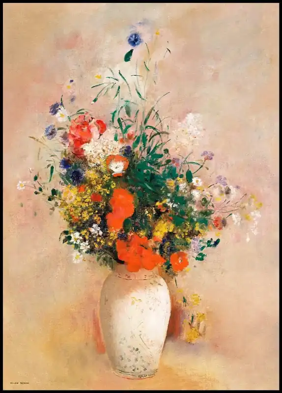 Preisknaller Vase of Flowers Poster