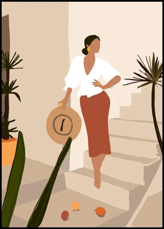 Riviera de Sicilia Abstract Poster nr.8 Knallerangebot