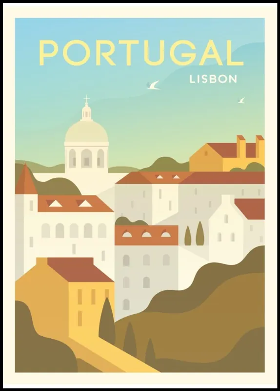 Jetzt Bestellen Portugal Lisbon Amazing Travel Poster