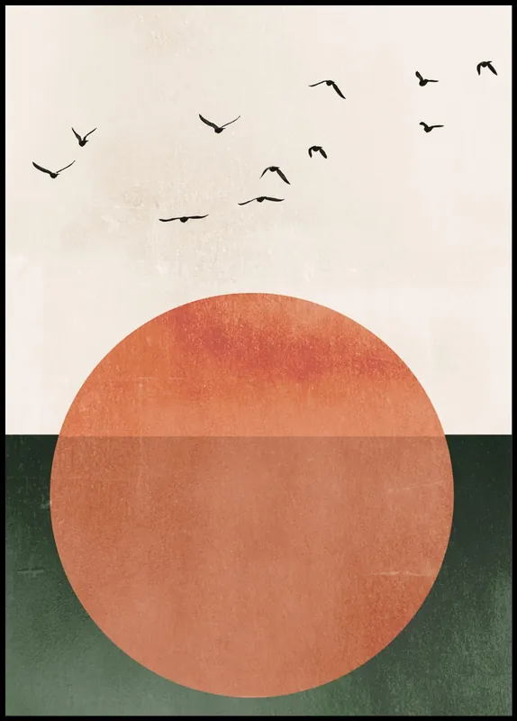 Günstig Rising Poster by Kubistika