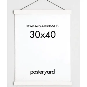 Posterleiste Weiß 31 cm Sofort Bestellen