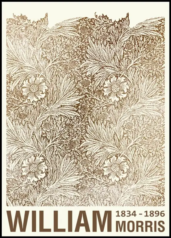 Kracherpreis Marigold by William Morris Design Poster