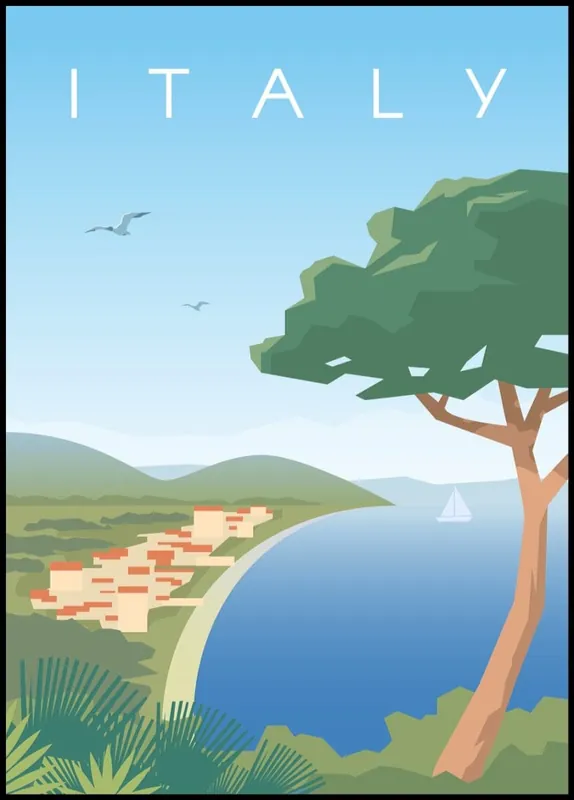 Italy Amazing Travel Poster Günstig