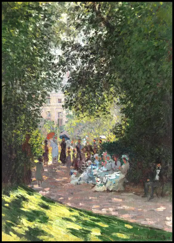 Mega-Angebot The Parc Monceau Poster