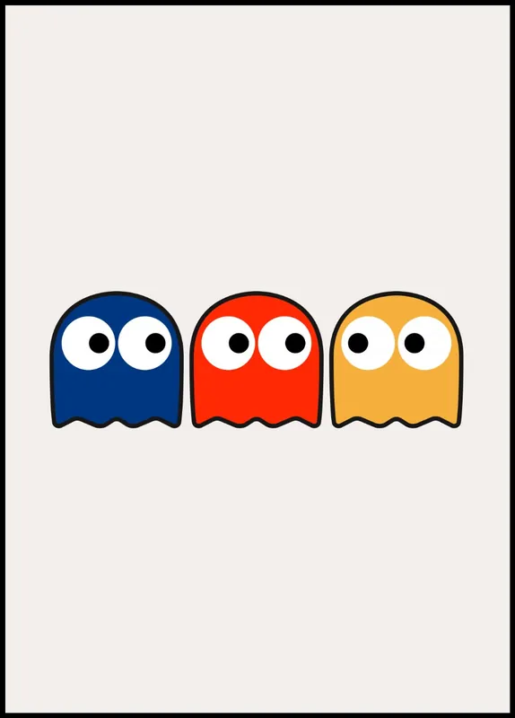 Neue Ware Little RGB Brothers Poster by Kubistika
