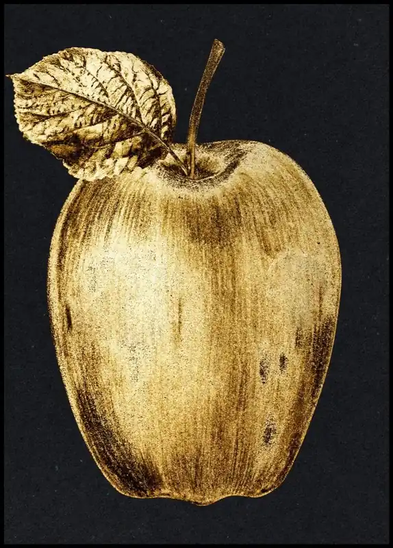 The Golden Apple Poster Markenware