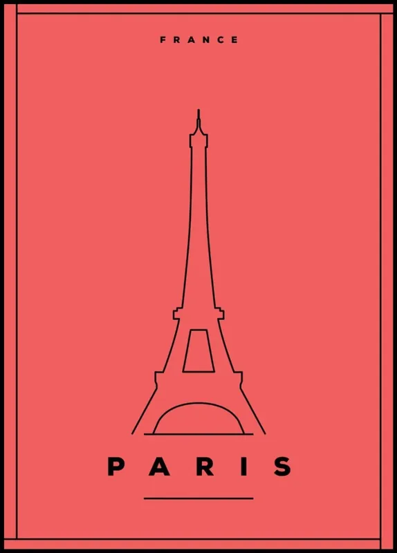 Paris Minimal City Poster Meistverkauft