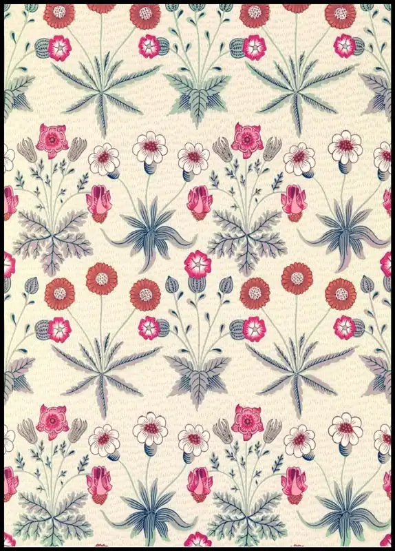 Daisy by William Morris Poster nr.2 Finale Aktion