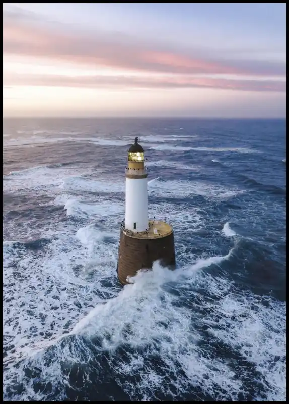 Lighthouse in Scotland Poster Heißes Angebot