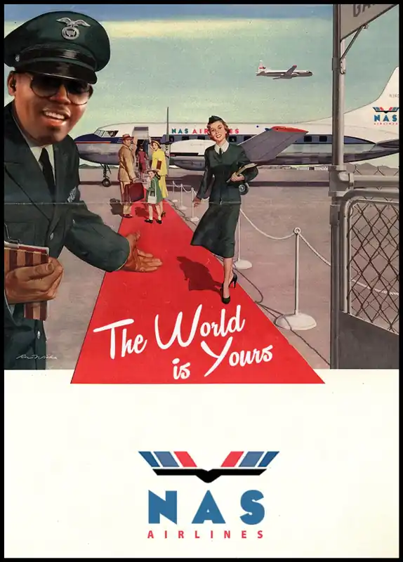 Must-Have Nas Airlines Poster by David Redon