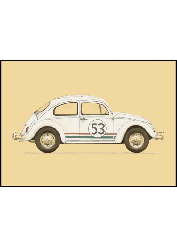 Beetle Poster by Florent Bodart Neue Kollektion