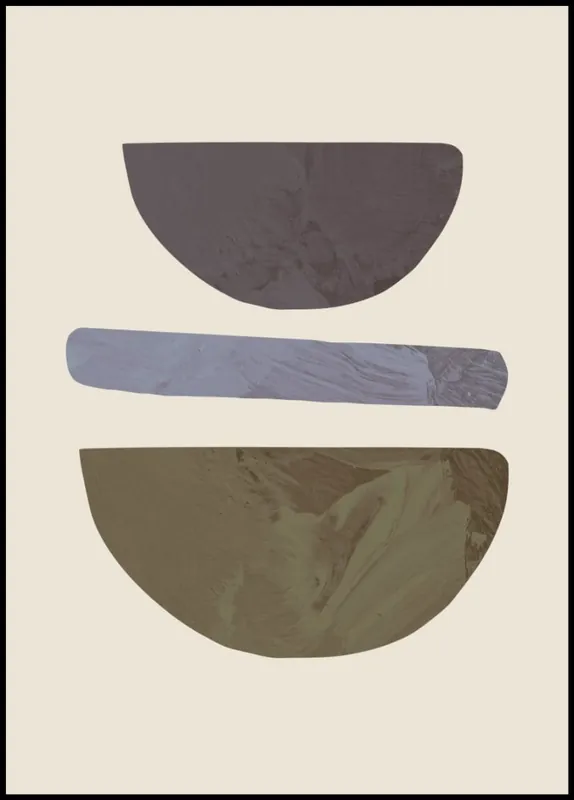 Abstract Collage 02 Poster Saisonangebot