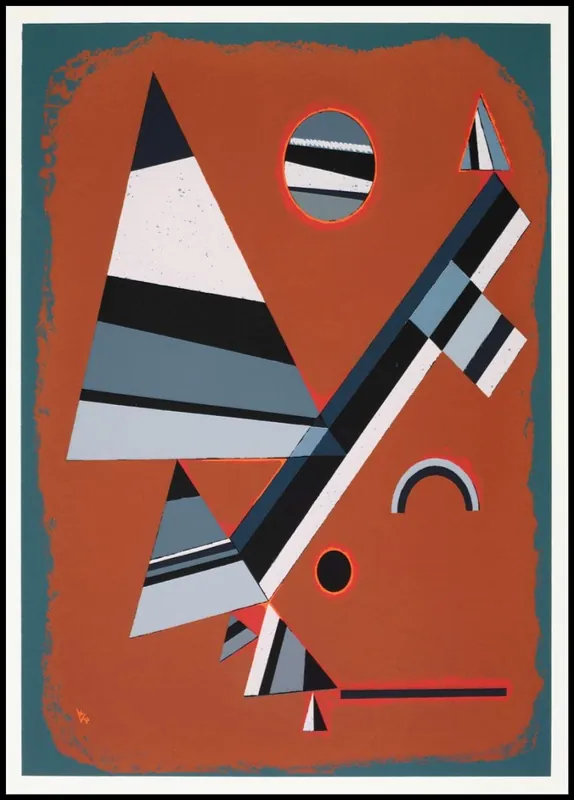Gris by Wassily Kandinsky Poster Bestpreis