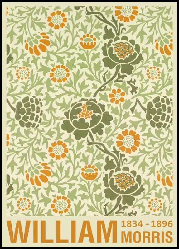 Ausverkauf Grafton by William Morris Design Poster nr.2