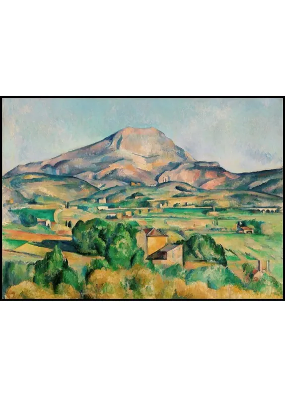 Mont Sainte-Victoire Poster Direkt Vom Hersteller