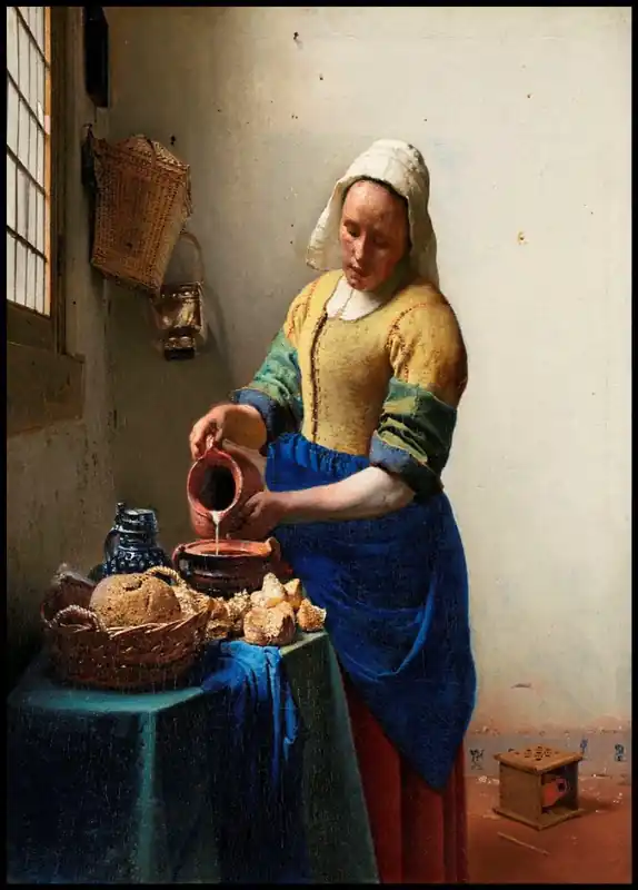 Sichere Zahlung The Milkmaid Poster