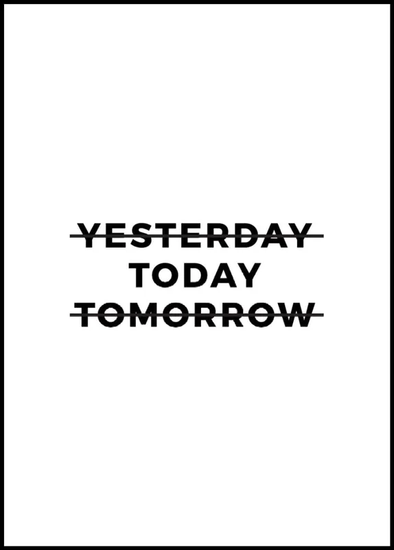 Today Poster Preiswert