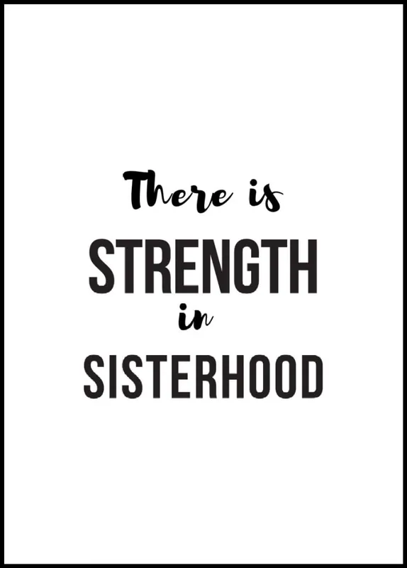 Jetzt Bestellen Sisterhood Poster