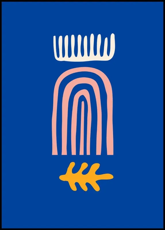 Solange Der Vorrat Reicht Henri Abstract Shapes Poster nr.26