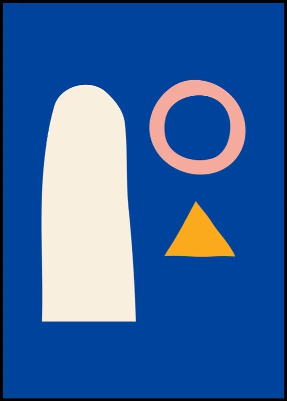 Henri Abstract Shapes Poster nr.21 Markenware