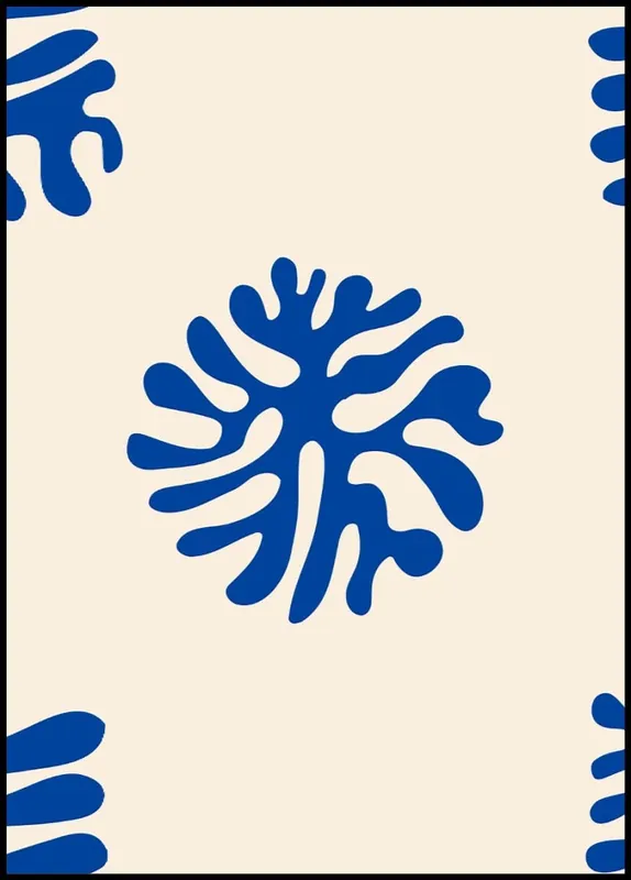 Echt Henri Abstract Shapes Poster nr.1