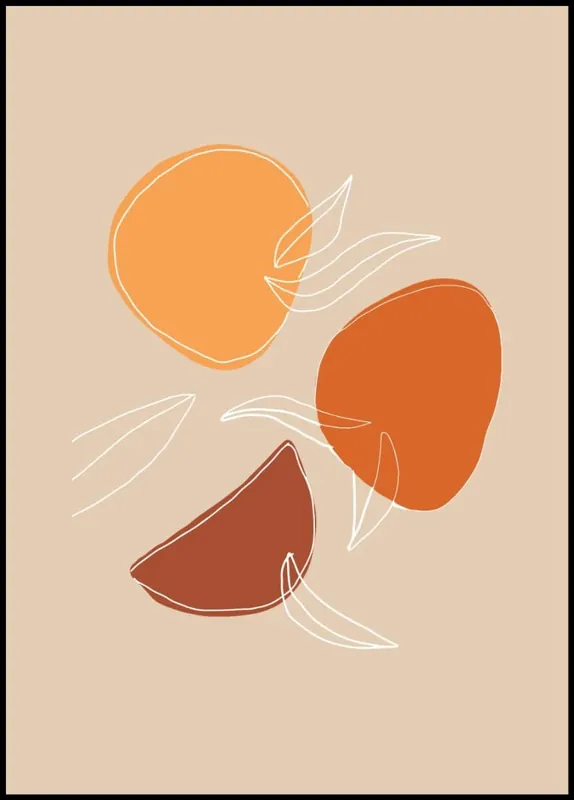 Sonderangebot Riviera de Sicilia Abstract Poster nr.5