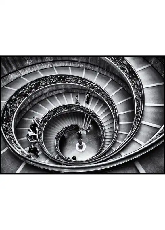 Vatican Staircase Poster Jetzt Bestellen