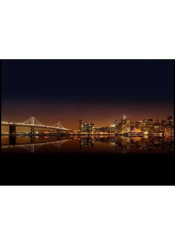Nur Heute Night View of City Poster