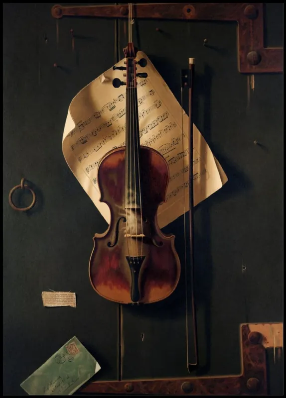 The Violin Poster Neue Ware