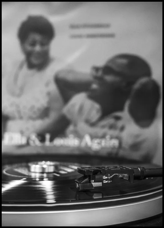 Echt Fitzgerald and Armstrong Vinyl Poster