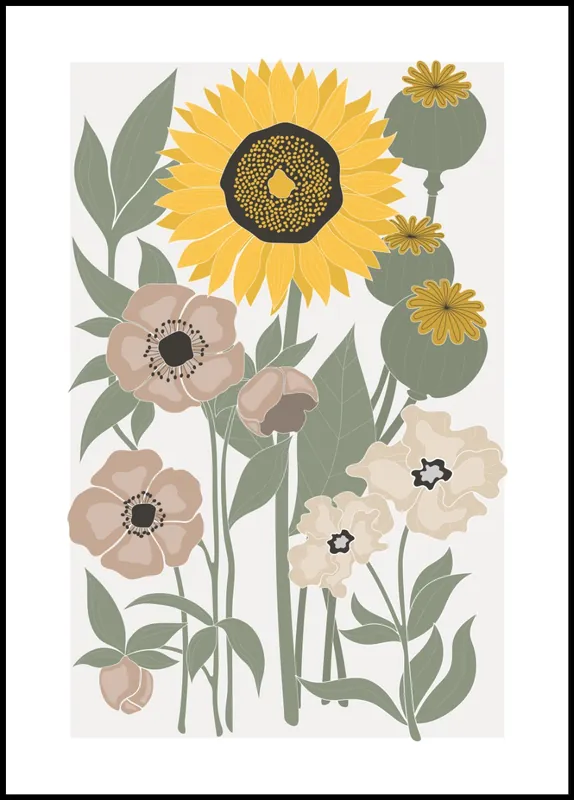 Garden Poster by Sanny Lundgren Preiswert