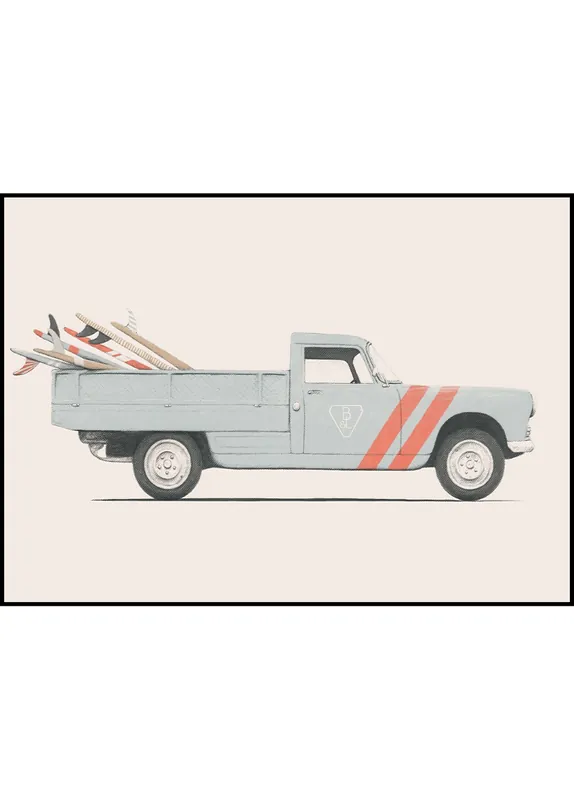 Preis Gesenkt Pickup Poster by Florent Bodart