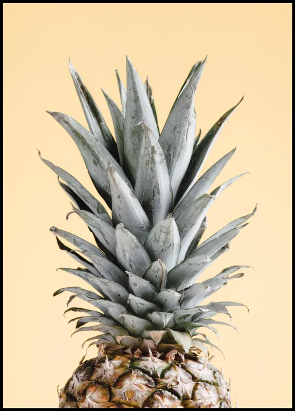 Echt Pineapple Yellow Poster