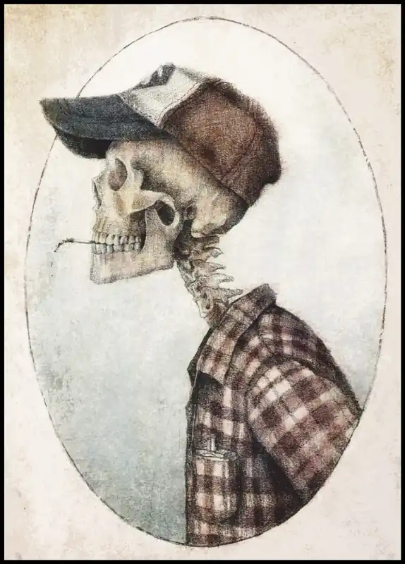 Famous After Death Poster nr. 4 by Mike Koubou Zertifiziert