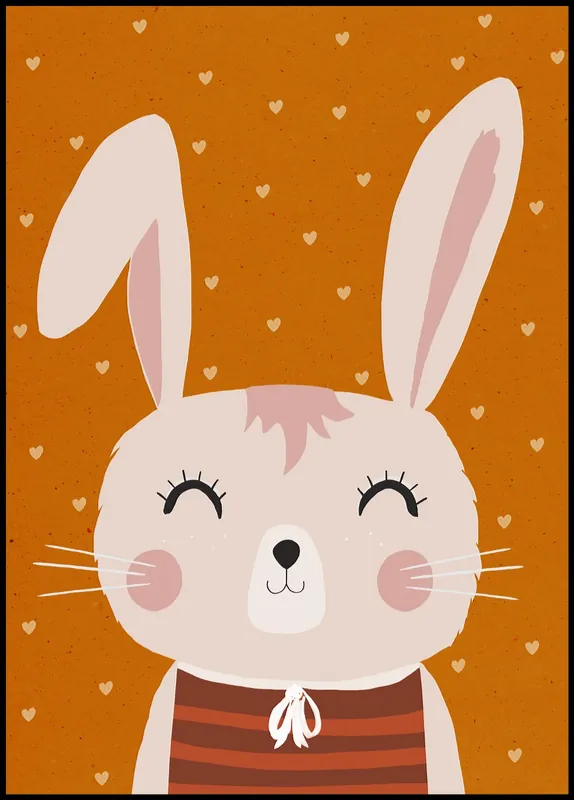 Happy Bunny Poster by treechild Preisknaller