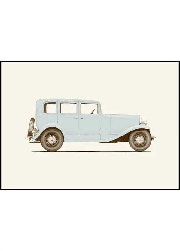 Wochenendangebot Car 30 Poster by Florent Bodart