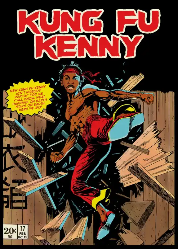 Nur Für Kurze Zeit Dangerous Kenny Poster by David Redon