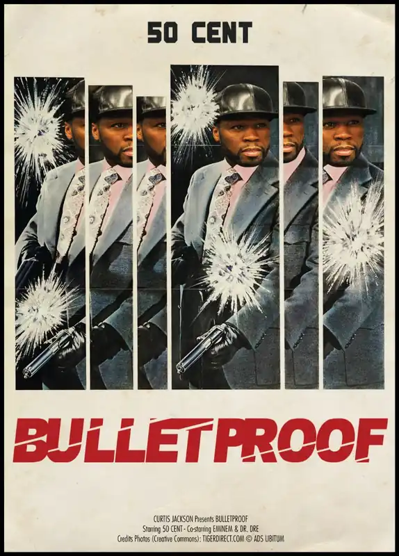 Begrenztes Angebot Bulletproof Poster by David Redon
