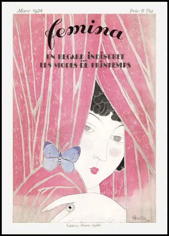 Heißes Angebot The Fashion Magazine as Temptress Poster