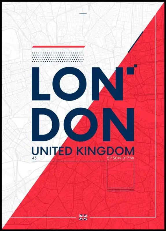 Highlight London City Poster