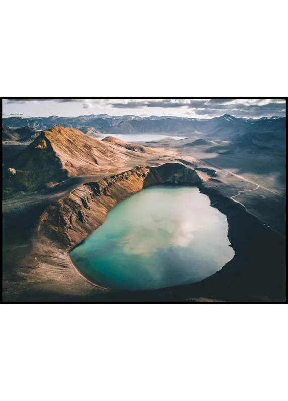 Bestseller Glacier Lake Poster