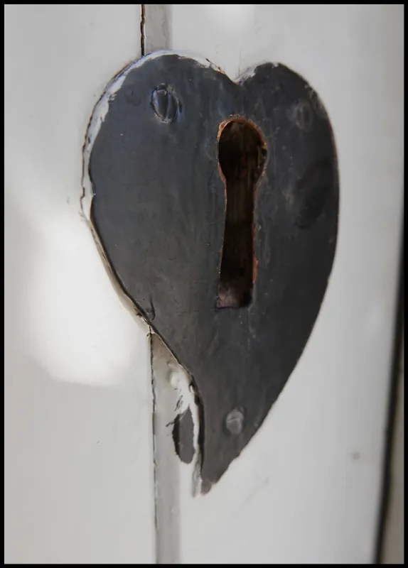Sonderaktion Heart Shaped Keyhole Poster