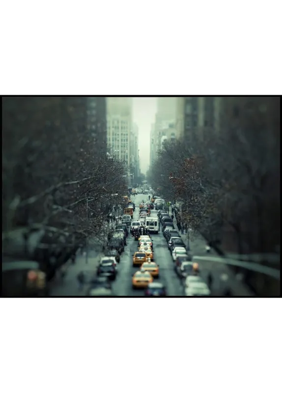 Nur Heute Streetlife in New York City Poster
