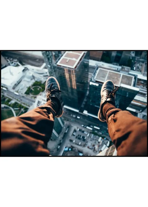 Feets In The Air Poster Preiswert