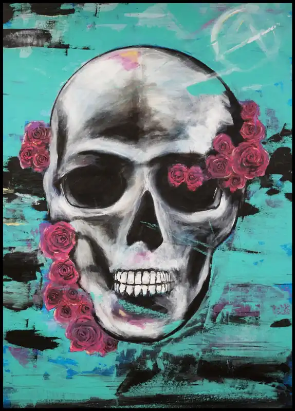 Skull Poster Letzte Chance