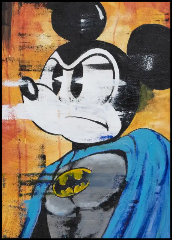 Letzte Chance Mouse Bat Poster