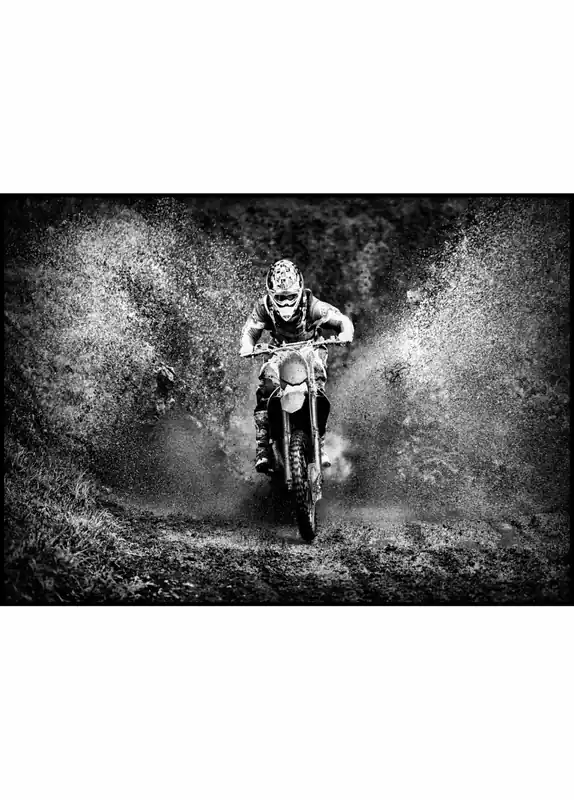 Extreme Dirt Bike Riding Poster Sofort Bestellen